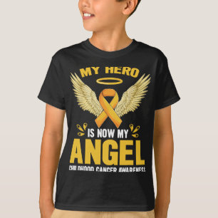 Childhood Cancer Awareness Month My Hero Is Now My T-Shirt