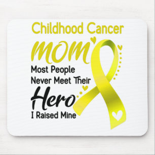 Childhood Cancer Awareness Month Ribbon Gifts Mouse Mat