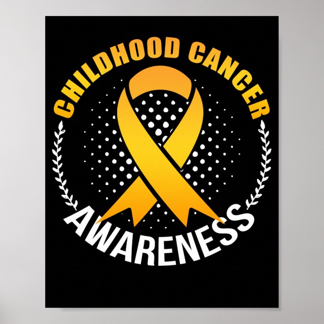 Childhood Cancer Awareness Poster (Front)