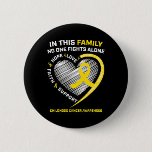 Childhood Cancer Awareness Products Gifts Boys Gir 6 Cm Round Badge