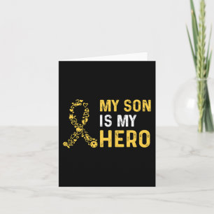 Childhood Cancer Awareness Quote for a Mum of a wa Card