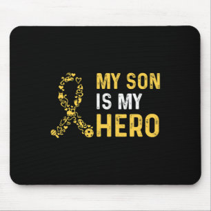 Childhood Cancer Awareness Quote for a Mum of a wa Mouse Mat