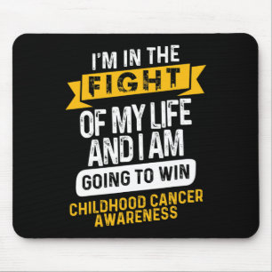 Childhood Cancer Awareness Ribbon s3 Mouse Mat