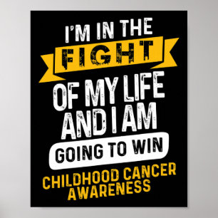 Childhood Cancer Awareness Ribbon s3 Poster