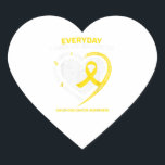Childhood Cancer Awareness Shirts In Memory Heart Sticker<br><div class="desc">Childhood Cancer Awareness Shirts In Memory</div>