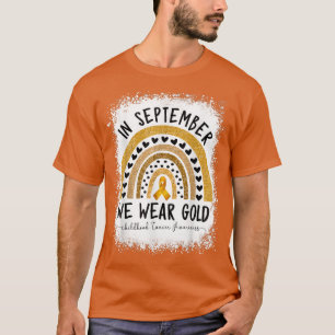 Childhood Cancer Awareness Shirts In September We