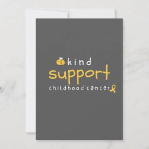 childhood cancer be kind support Announcement