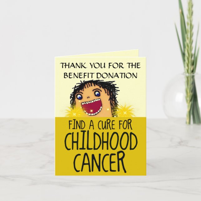 Childhood Cancer Benefit Thank You (Front)