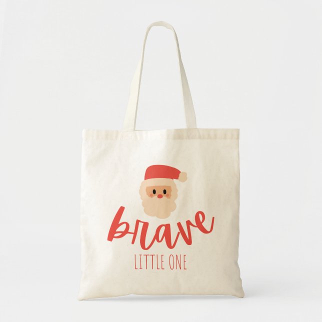 childhood cancer brave. Christmas Totes Bags (Front)