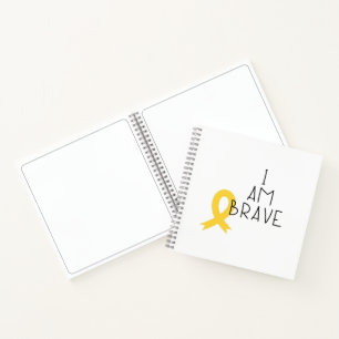 childhood cancer.brave. Sketch Drawing Notebook