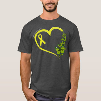 Childhood cancer Butterfly tshirt, Childhood cance T-Shirt