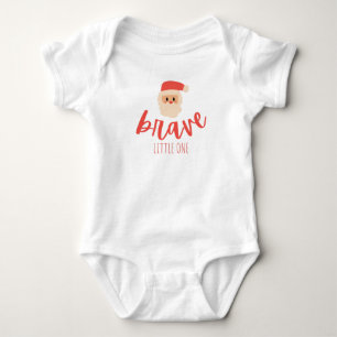 childhood cancer Christmas Baby Bodysuit One-piece