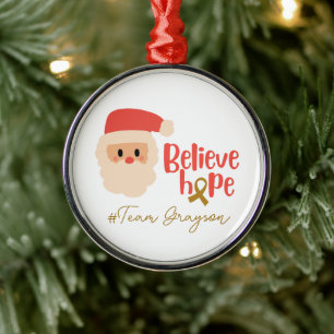childhood cancer Christmas Custom Ornaments