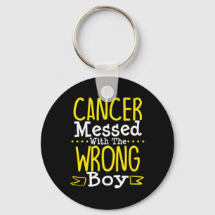 Childhood Cancer Dipg Awareness Messed With The Wr Key Ring