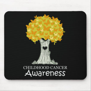 Childhood Cancer Gold Ribbon Awareness Month  Mouse Mat