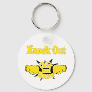 Childhood Cancer Key Ring