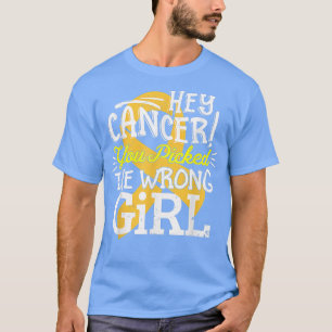 Childhood Cancer Shirt Awareness Survivor Wrong Gi
