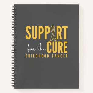 childhood cancer. support.cure. Notebooks&Journals Notebook