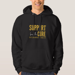 childhood cancer. support.cure. Pullover Hoodie