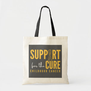 childhood cancer.support.cure Totes & Bags