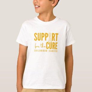 childhood cancer support for the cure Kids T-Shirt