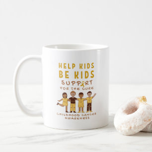 childhood cancer support for the cure Mug