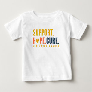 childhood cancer support hope cure Baby T-Shirt