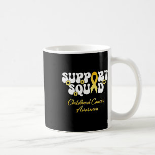 Childhood Cancer Support Squad Childhood Cancer Aw Coffee Mug