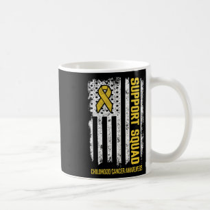 Childhood Cancer Support Squad Childhood Cancer Aw Coffee Mug