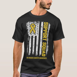 Childhood Cancer Support Squad Childhood Cancer Aw T-Shirt