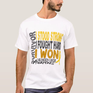 Childhood Cancer Survivor 4 T-Shirt