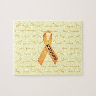 Childhood Cancer Survivor Puzzle in Tin