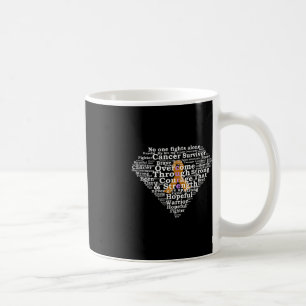 Childhood Cancer Survivor Superhero Coffee Mug