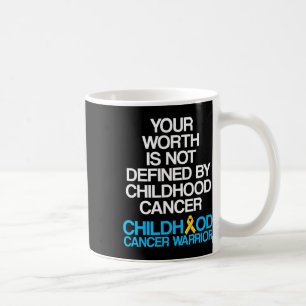 Childhood Cancer Survivor Support Warrior 4  Coffee Mug