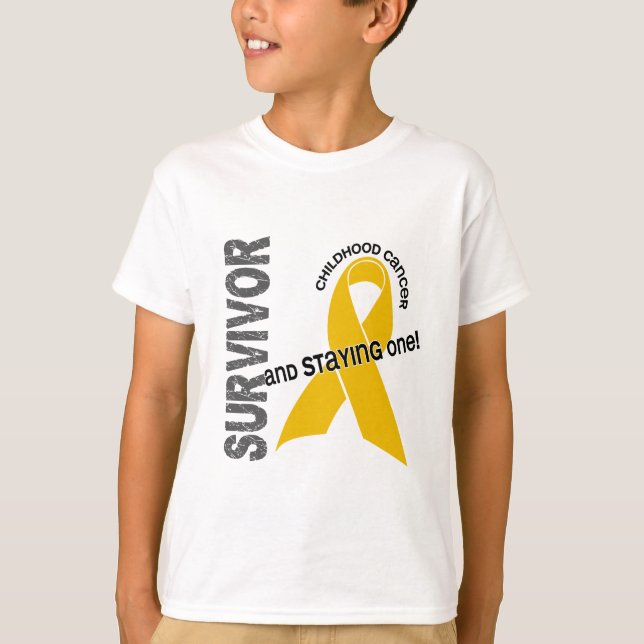 Childhood Cancer Survivor T-Shirt (Front)