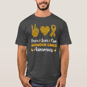 Childhood Cancer Survivor Warrior Support Pediatri T-Shirt