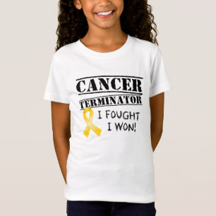 Childhood Cancer Terminator T-Shirt