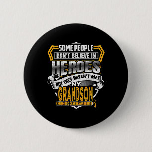 Childhood Cancer Warrior - I Wear Gold For My Gran 6 Cm Round Badge
