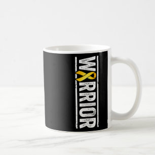 Childhood Cancer Warrior - Paediatrics Golden Awar Coffee Mug