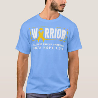 Childhood Cancer Warrior Shirt - Childhood Cancer 