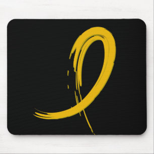 Childhood Cancer's Gold Ribbon A4 Mouse Mat