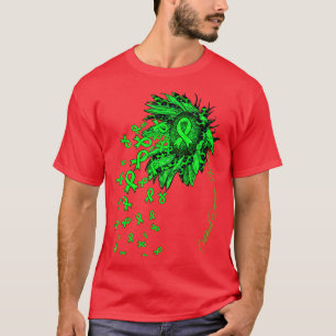 Childhood Depression Awareness Sunflower ribbon fl T-Shirt