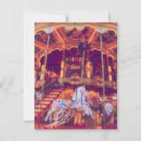 childhood dream - old horse carousel