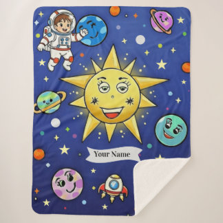 Childhood Dreams Sherpa Blanket