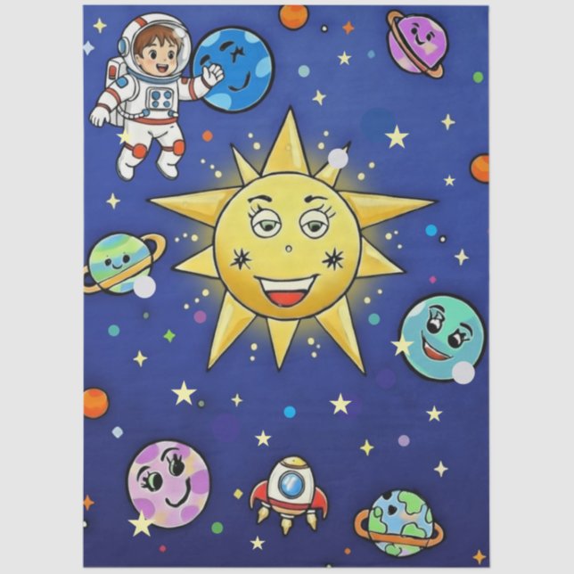 Childhood Dreams Tissue Paper (Front)