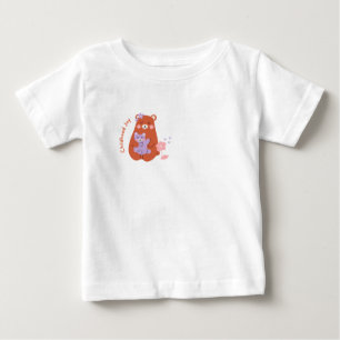 Childhood Joy Cute Bear Baby T-Shirt
