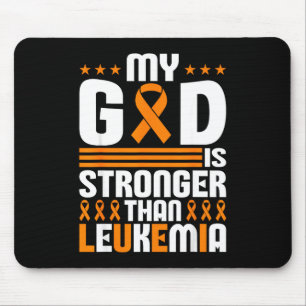 Childhood Leukaemia Mum Fighters Orange Ribbon Awa Mouse Mat