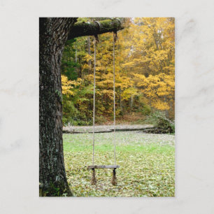 Childhood nostalgia postcard