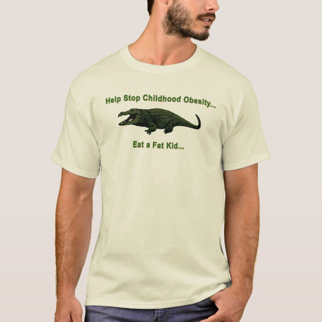 CHILDHOOD OBESITY T-Shirt (Front)