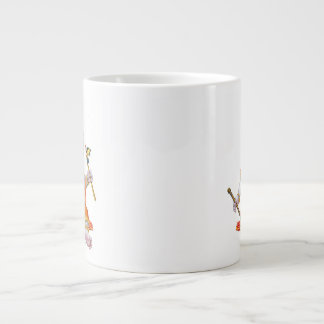 childhood picture of Krishna Large Coffee Mug